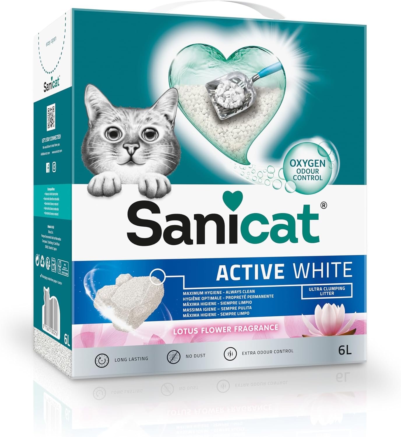 Sanicat - Arena Aglomerante Active White